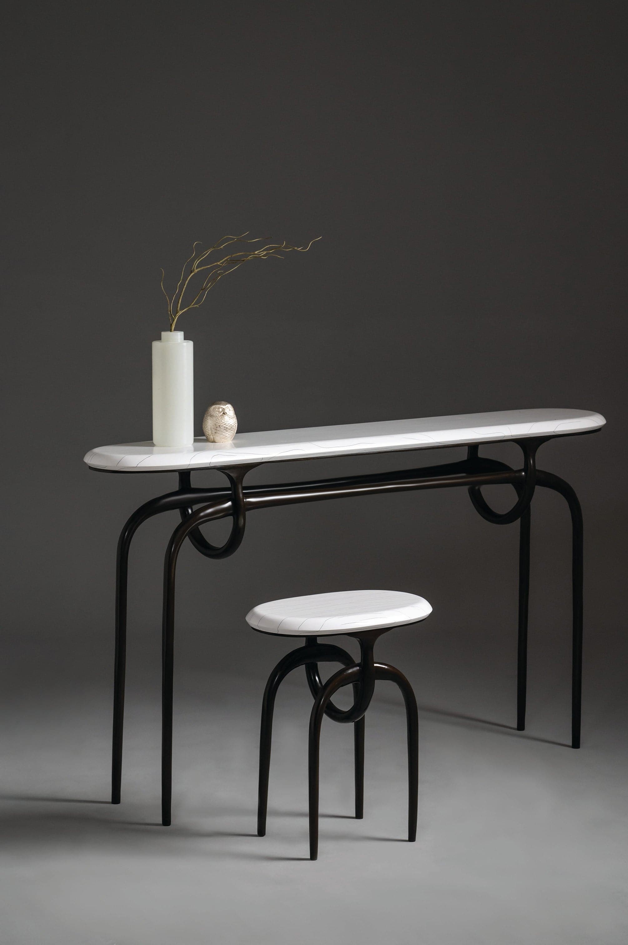 Lennon luxury side table and console table