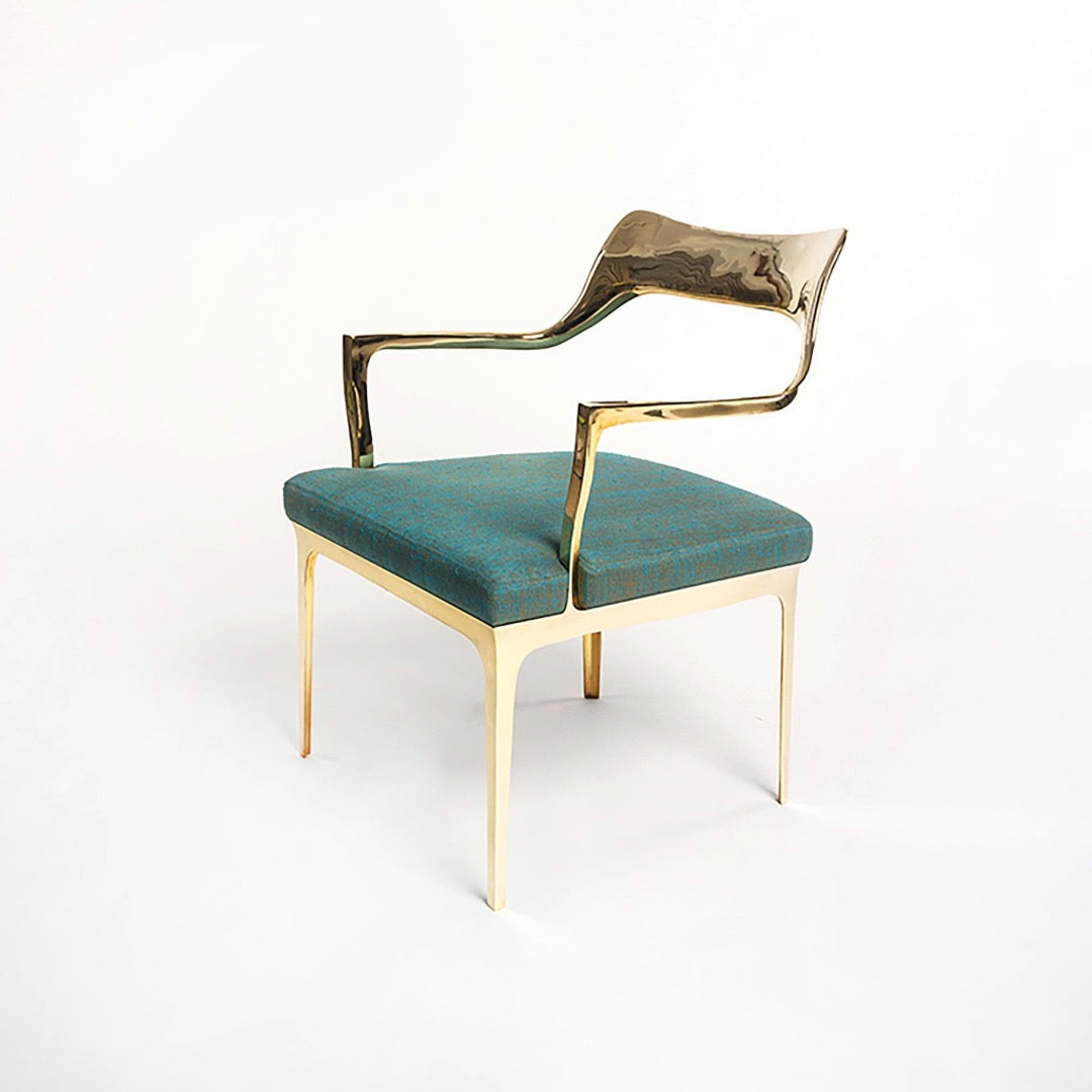 luxury gold chair