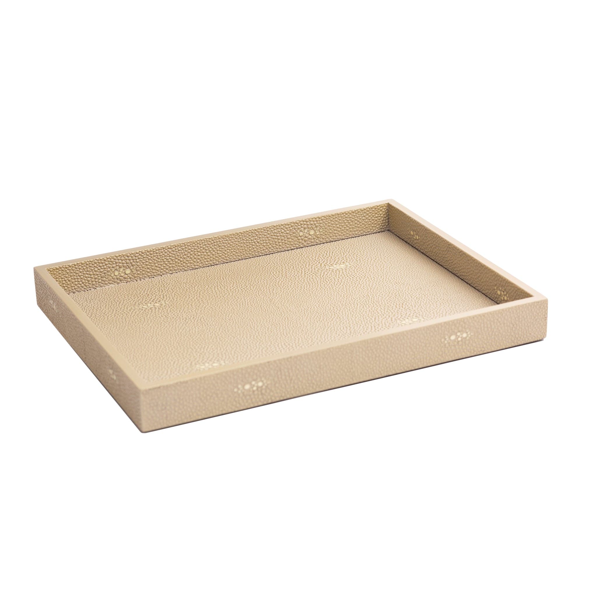 Chelsea Medium Tray - Shagreen Natural