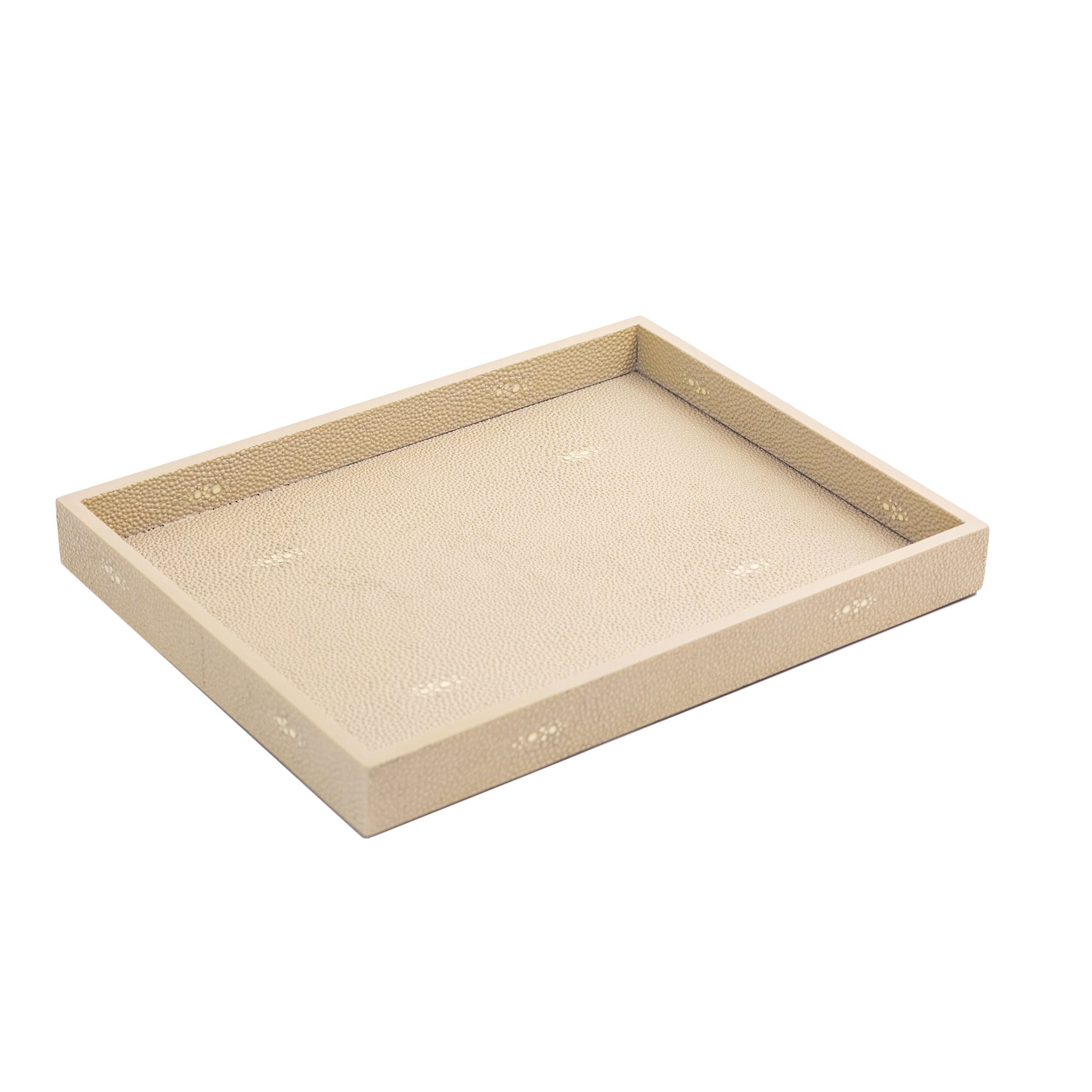 Chelsea Medium Tray - Shagreen Natural