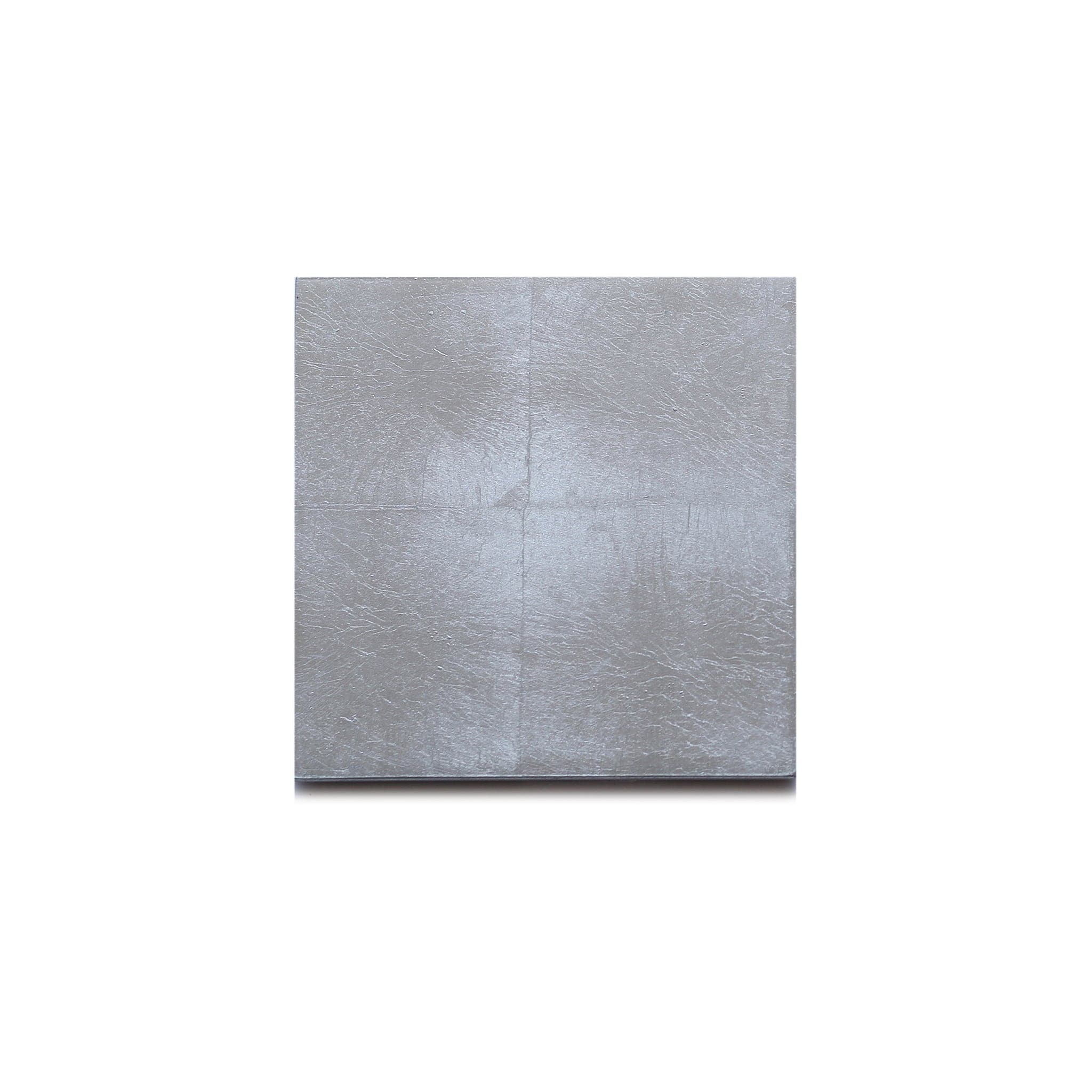 Silver Leaf Matte Chic Coaster Silver - Posh Trading Company  - Interior furnishings london