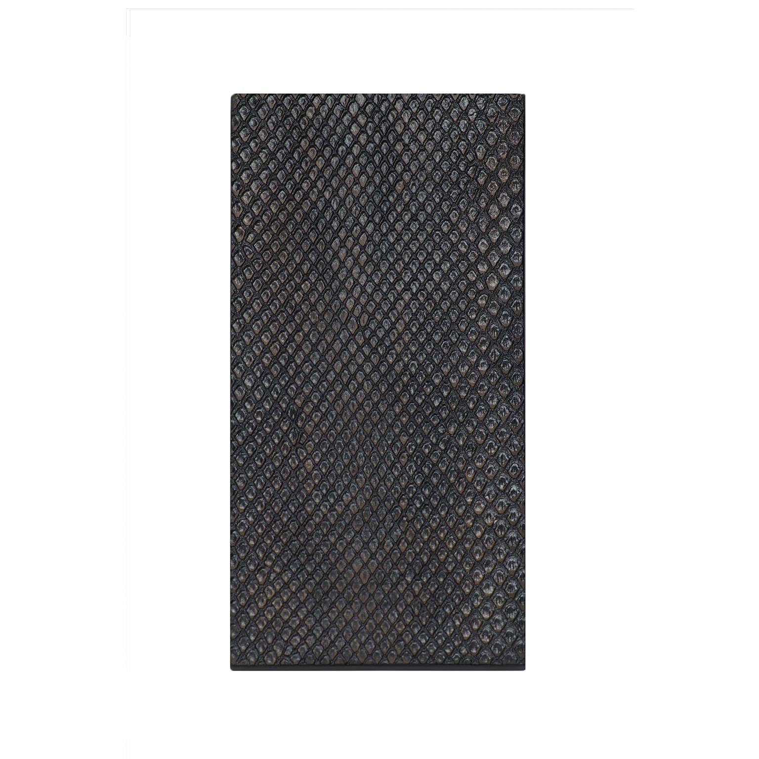 Double Coaster Faux Boa Charcoal - Posh Trading Company  - Interior furnishings london