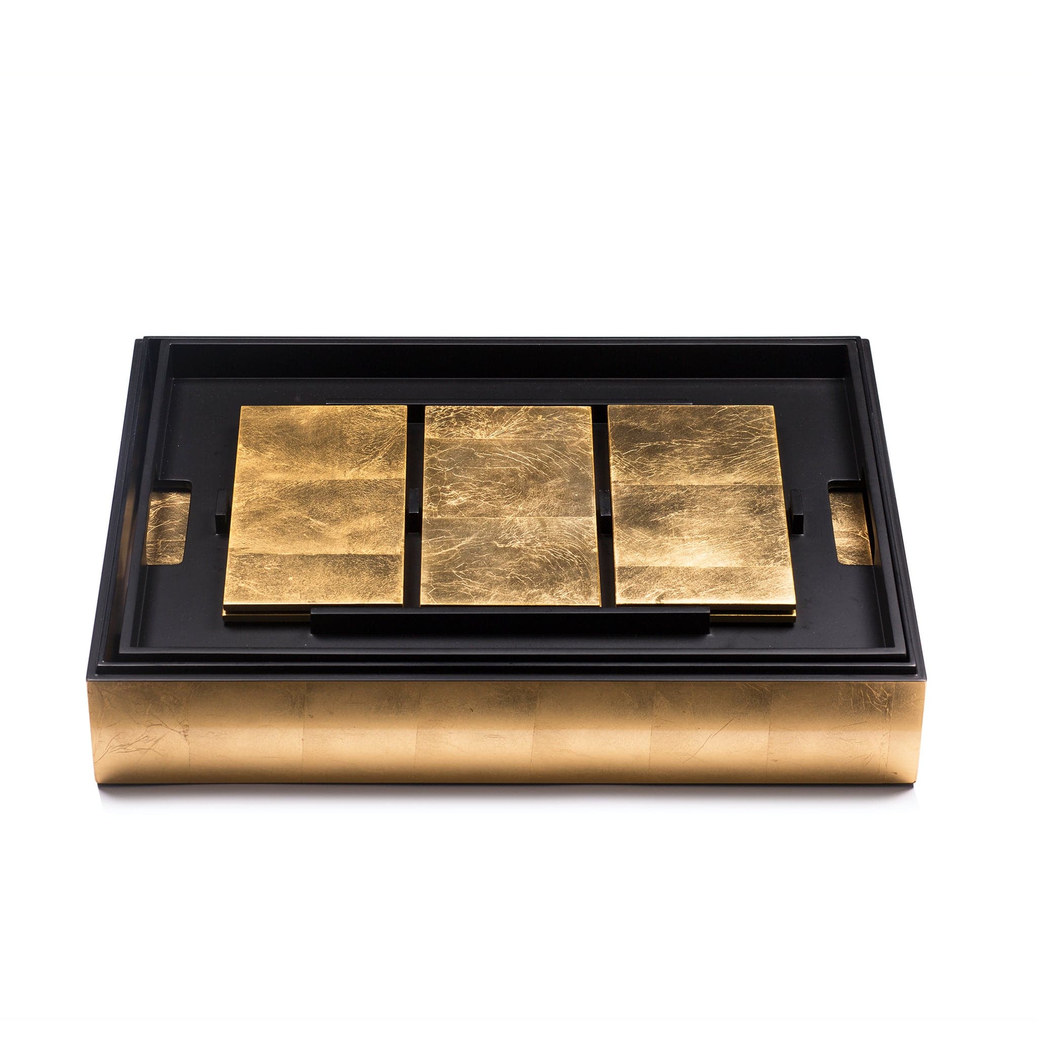 Grand Matbox Gold Leaf - Posh Trading Company  - Interior furnishings london