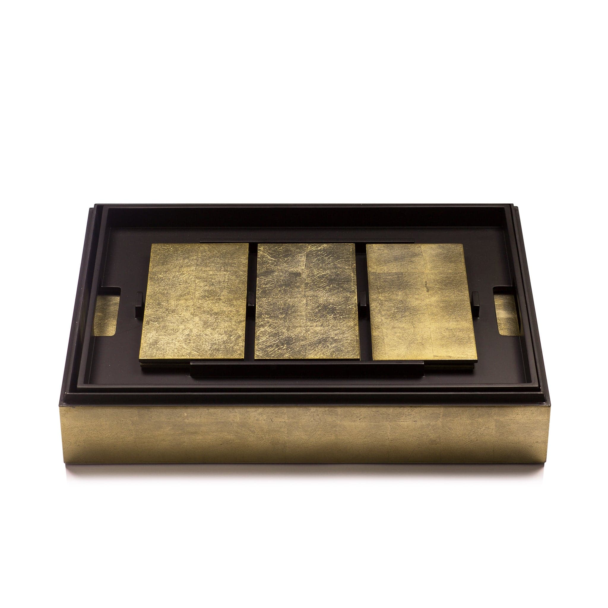 Grand Matbox Silver Leaf Gold - Posh Trading Company - Interior furnishings london