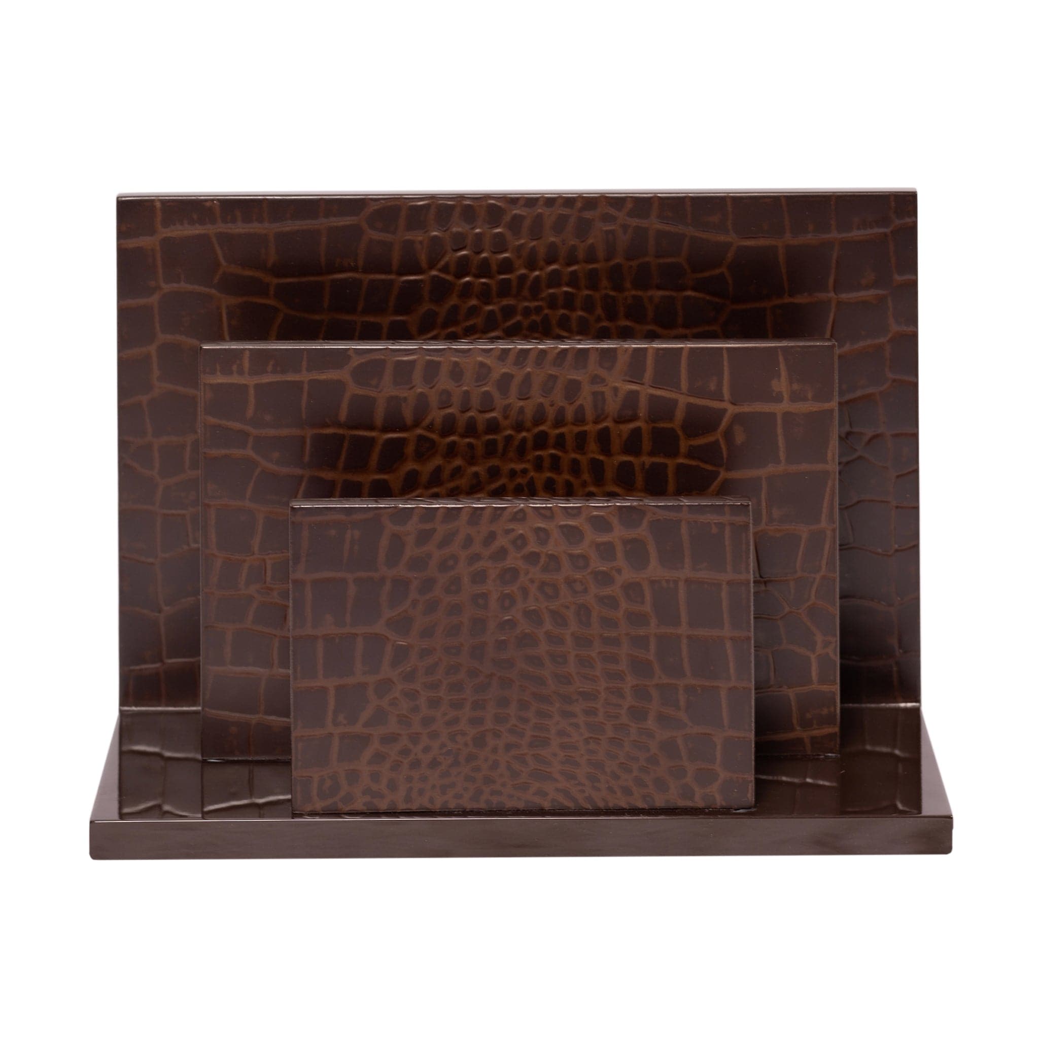 Chelsea Letter holder Vintage Croc