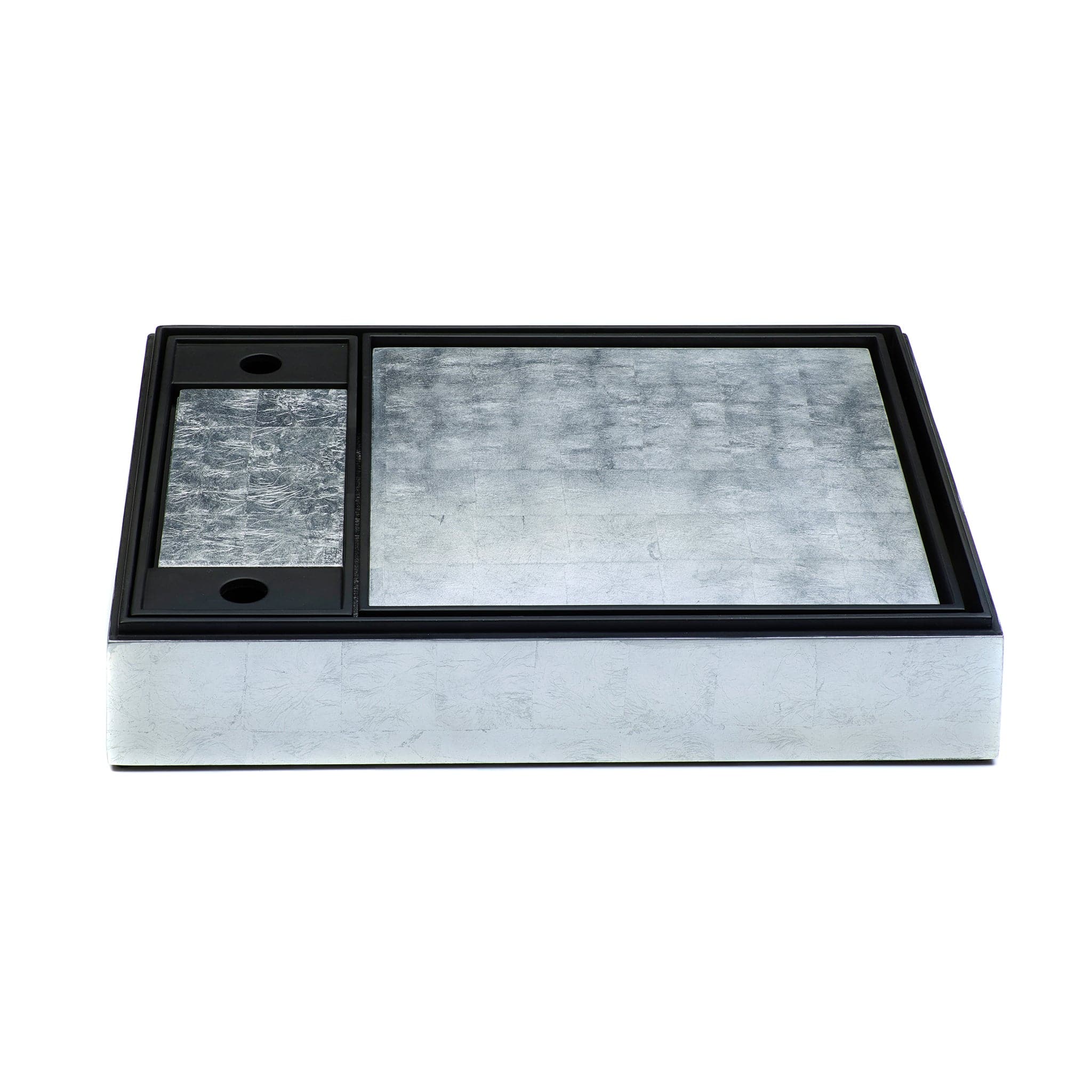 Matbox Silver Leaf Silver - Posh Trading Company - Interior furnishings london