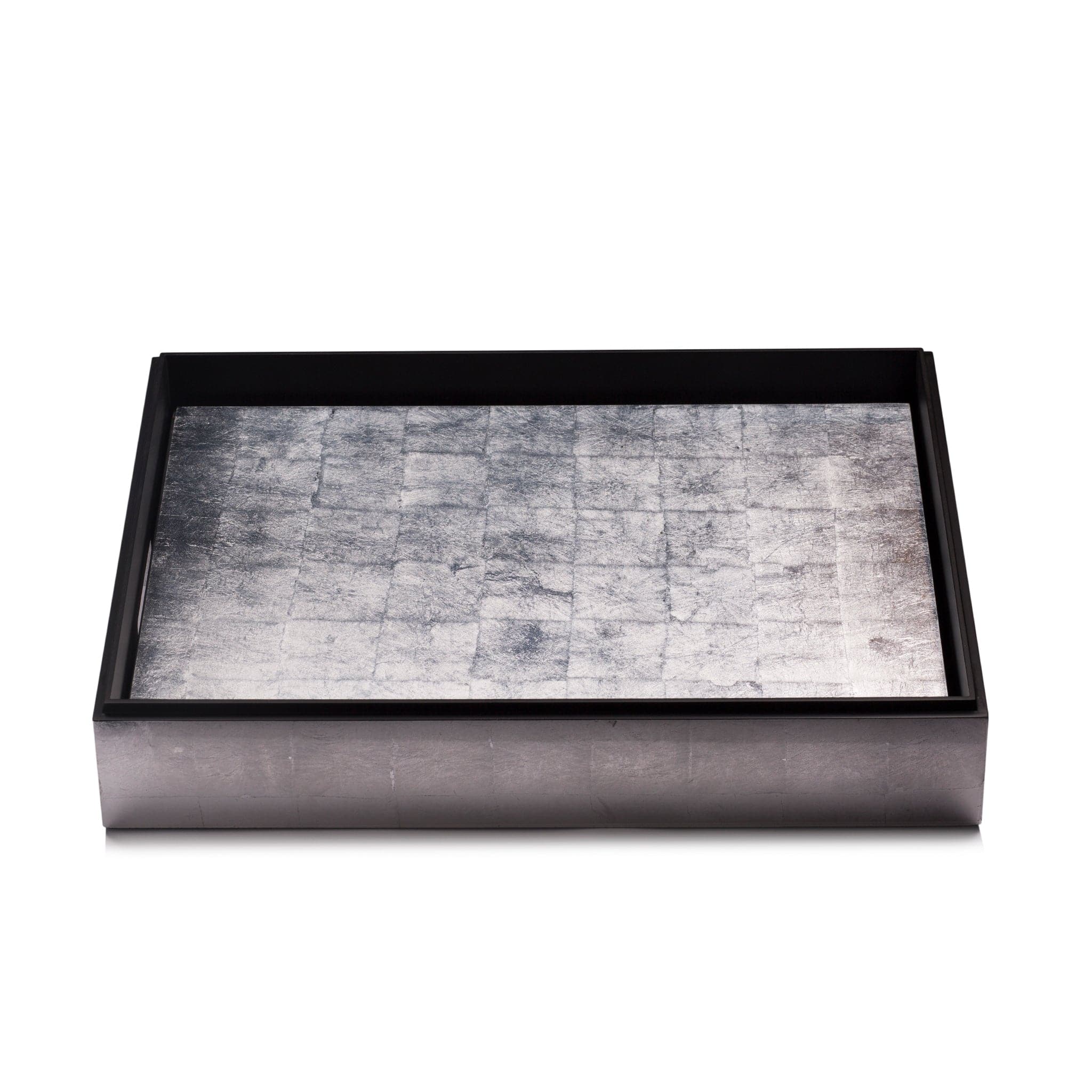 Grand Matbox Silver Leaf Silver - Posh Trading Company  - Interior furnishings london