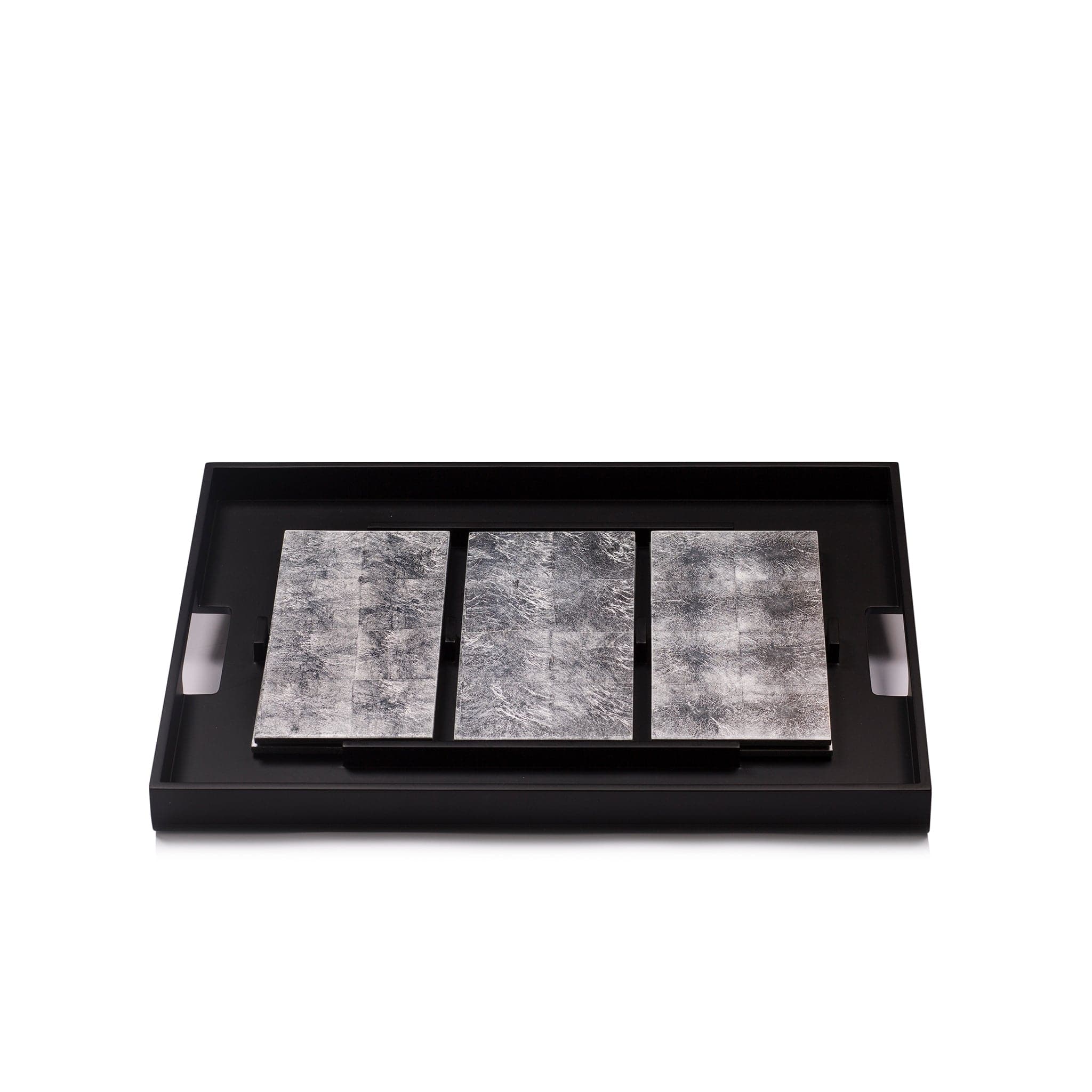 Grand Matbox Silver Leaf Silver - Posh Trading Company - Interior furnishings london