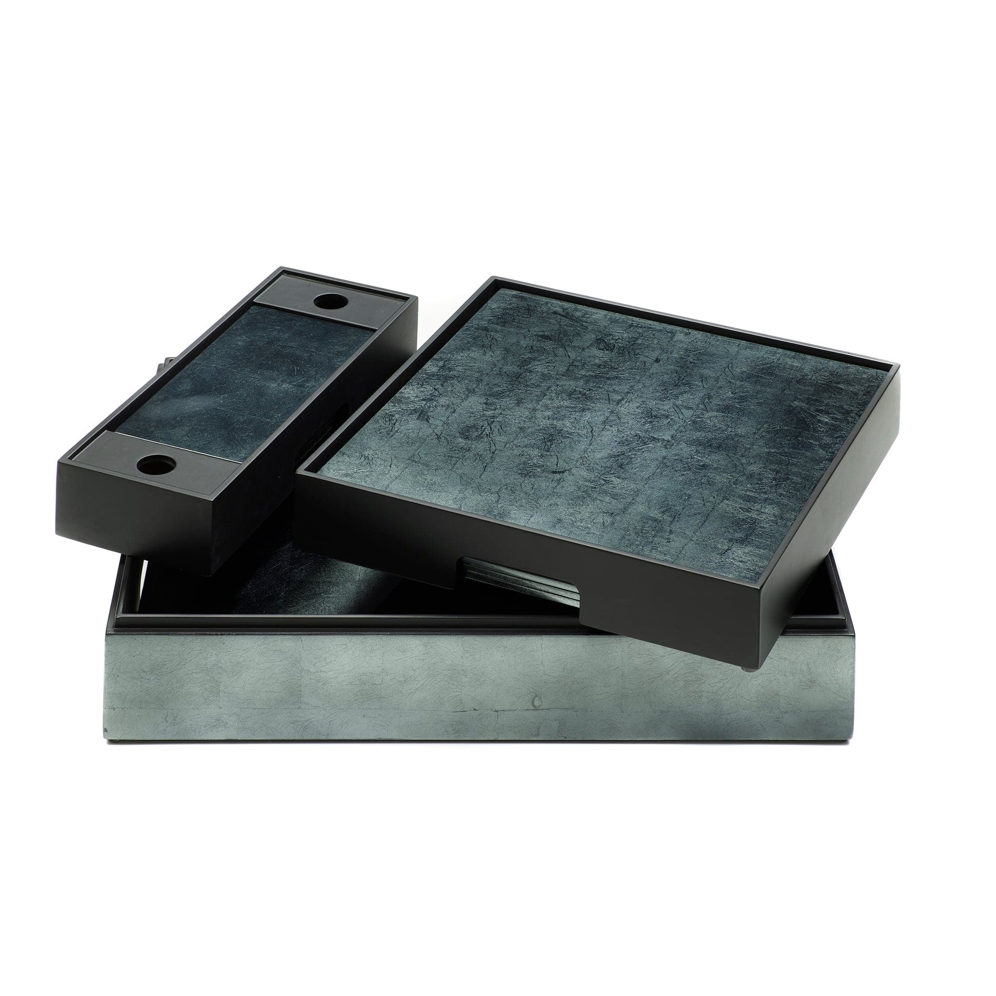 Matbox Silver Leaf Stormy Sky - Posh Trading Company - Interior furnishings london