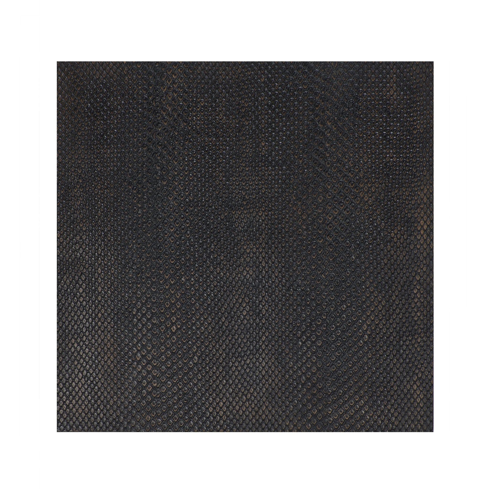 Placemat Faux Boa Charcoal - Posh Trading Company - Interior furnishings london