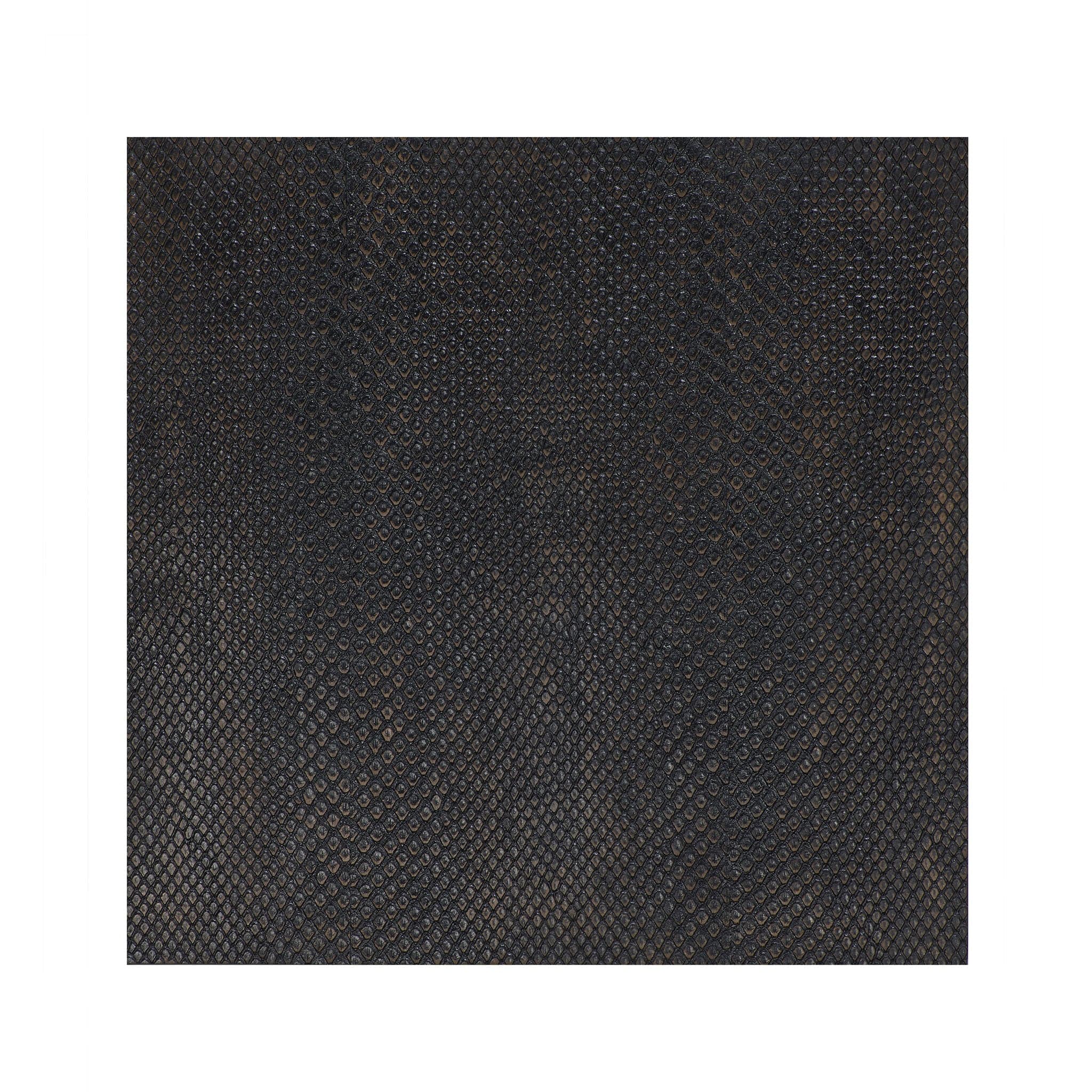 Placemat Faux Boa Charcoal - Posh Trading Company  - Interior furnishings london