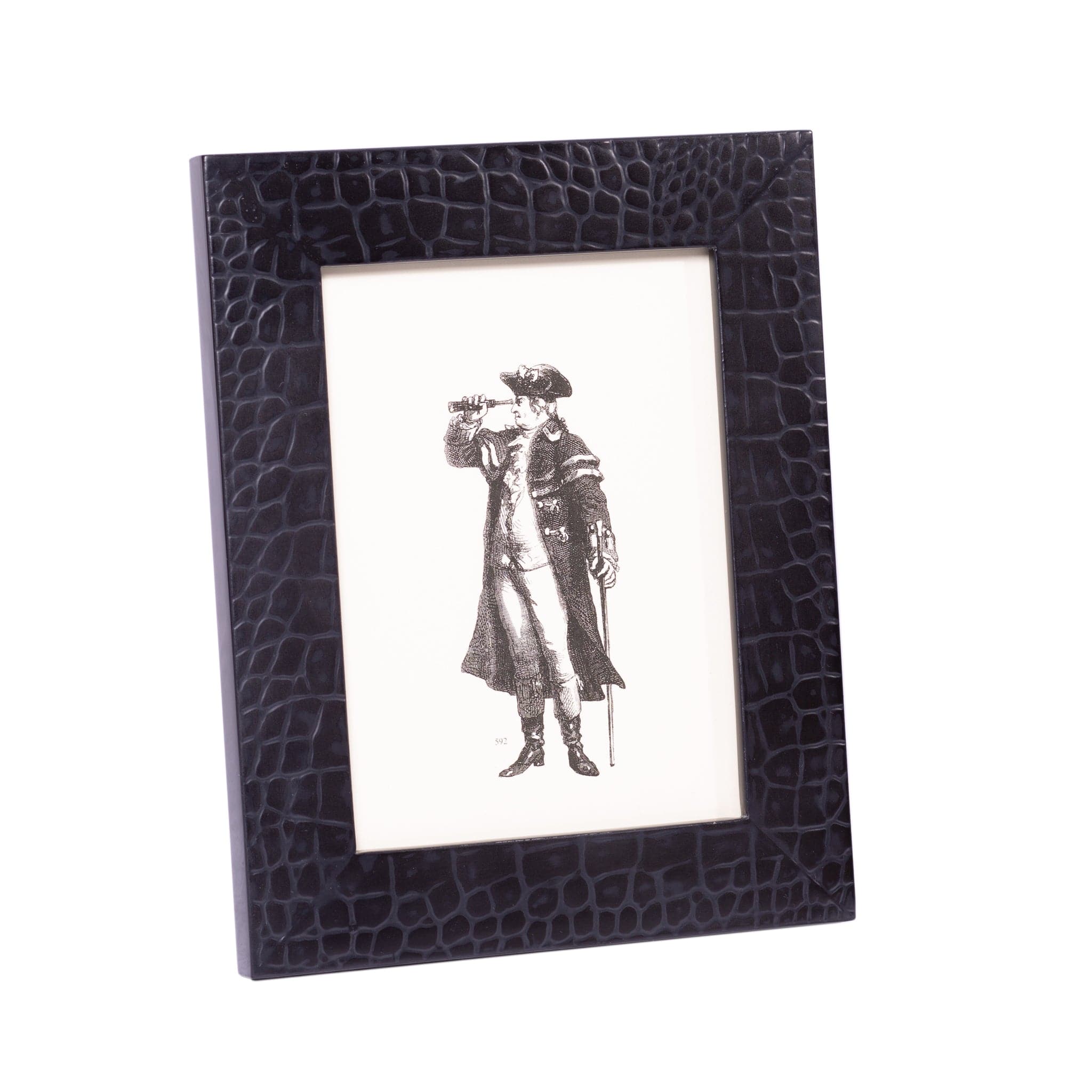 Chelsea Picture Frame Croc Noir