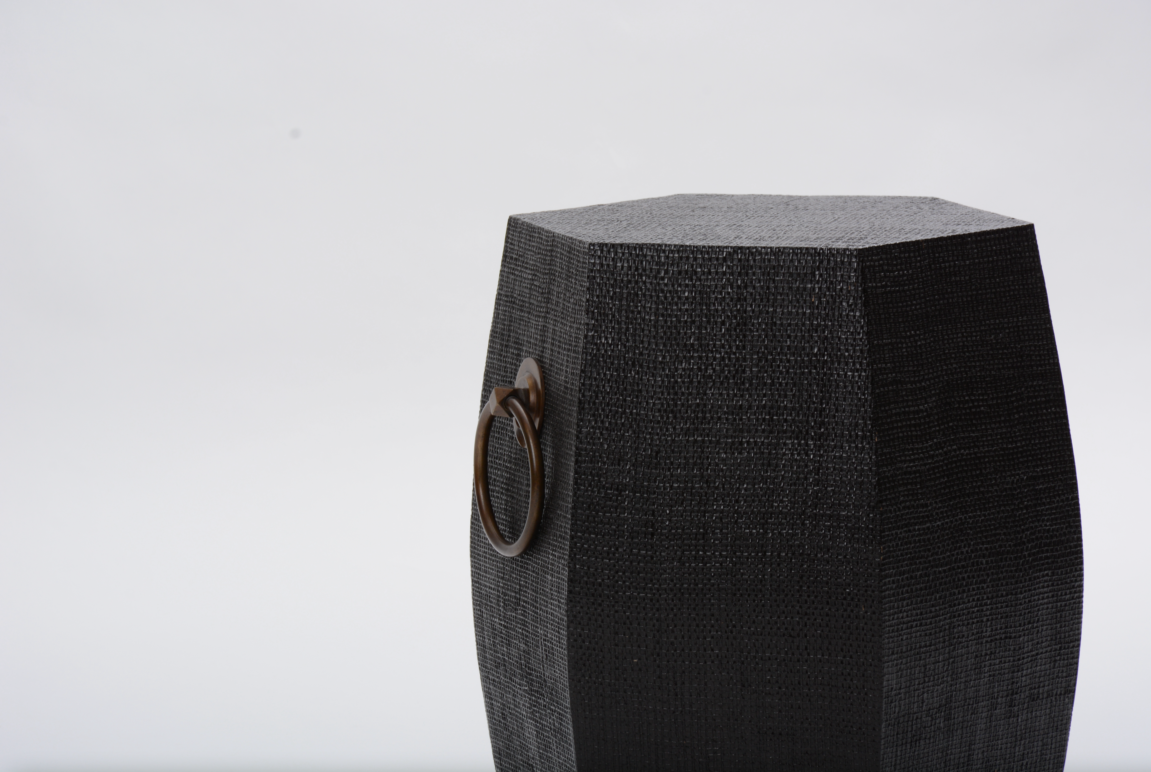 Linen Chinese Stool