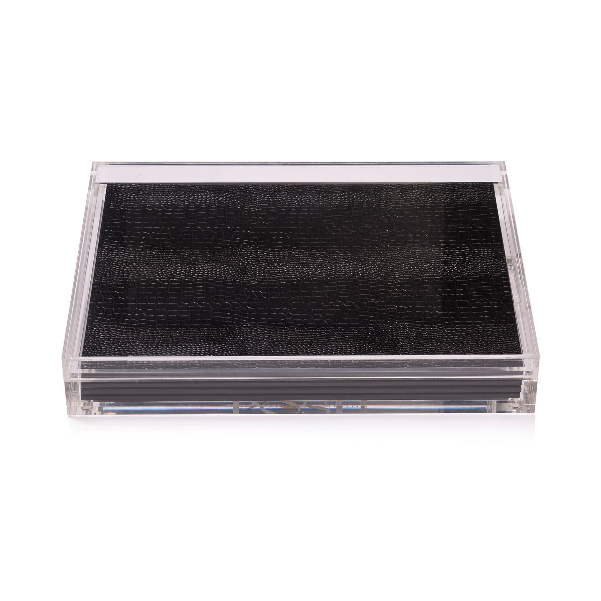 Servebox Clear Python Black - Posh Trading Company - Interior furnishings london