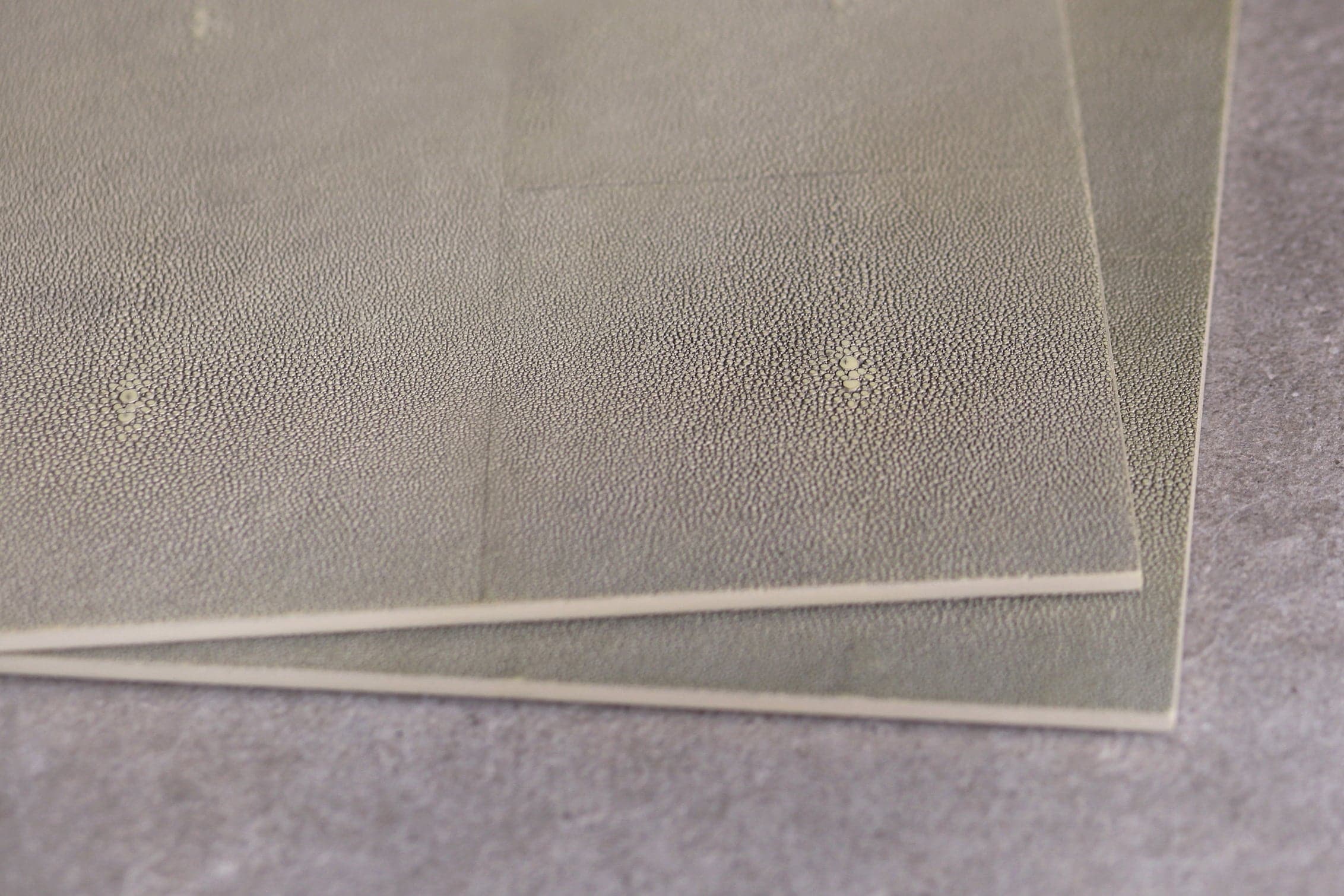 Grand Matbox Clear Shagreen Natural - Posh Trading Company  - Interior furnishings london