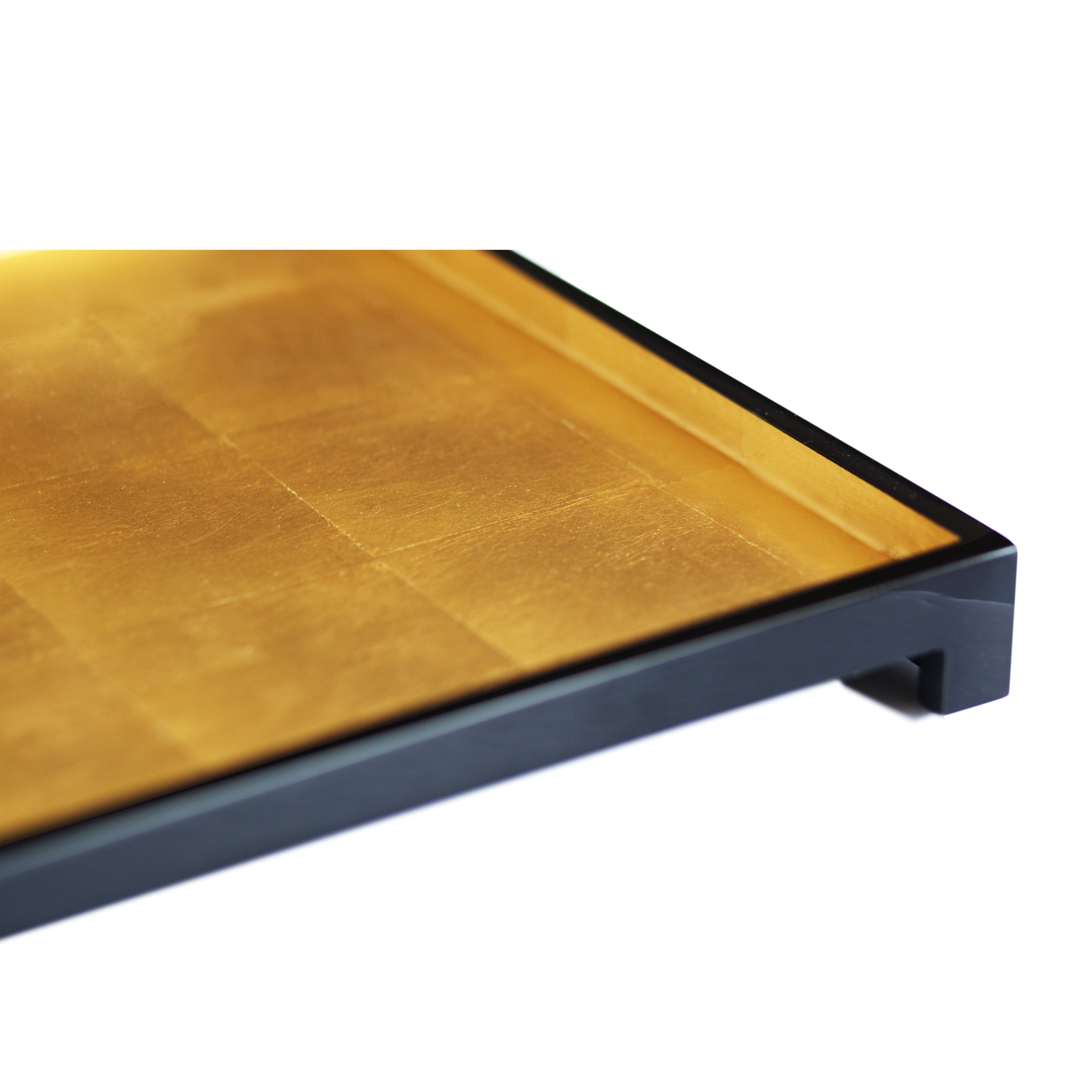 The London Tray in Gold Leaf Square - Posh Trading Company Trays - Interior furnishings london