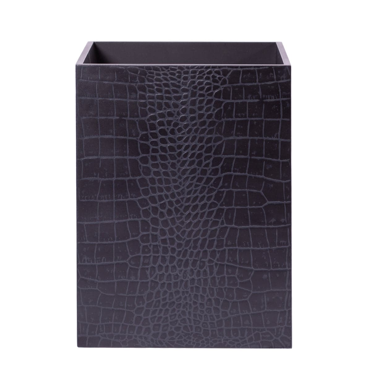 Chelsea Waste Basket Croc Noir