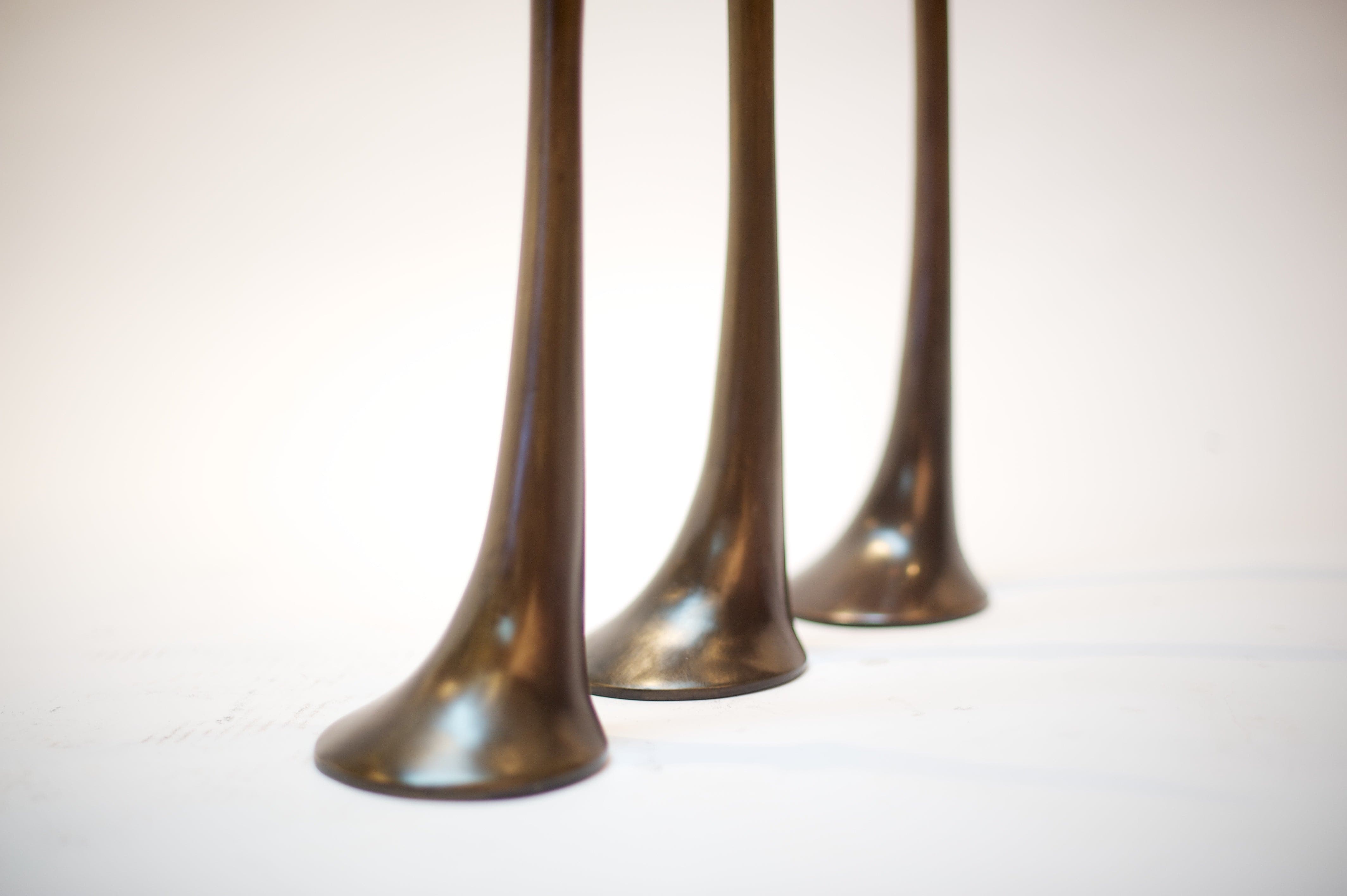 Elm Candle Stick - Bronze Luxury Candle Holder
