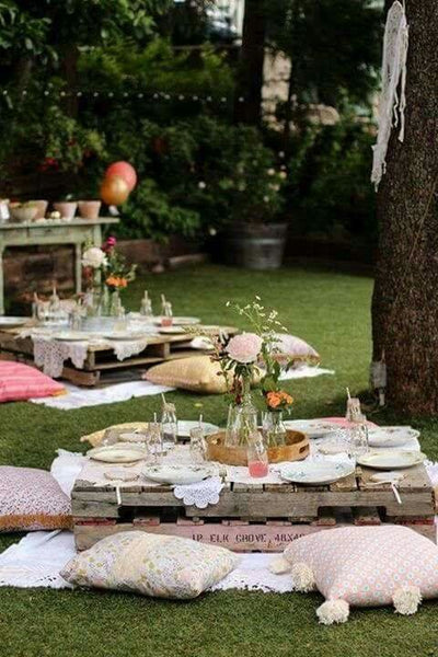 Garden party tips for laying the perfect table