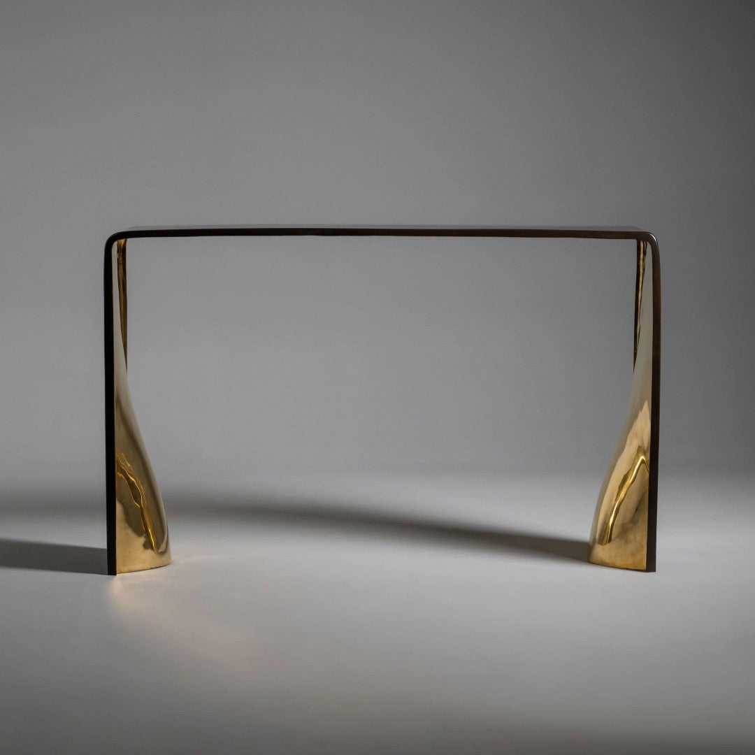 Luxury Khetan Gold Black Bench