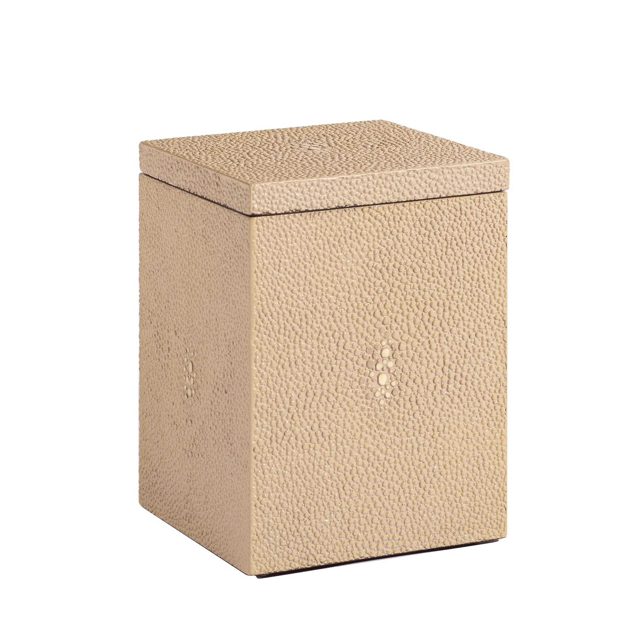 Chelsea Cotton Wool Box - Shagreen Natural