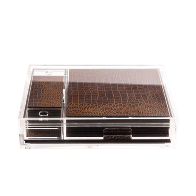 Matbox Clear - Faux Vintage Croc