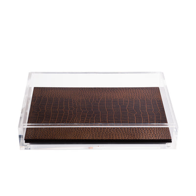 Matbox Clear - Faux Vintage Croc
