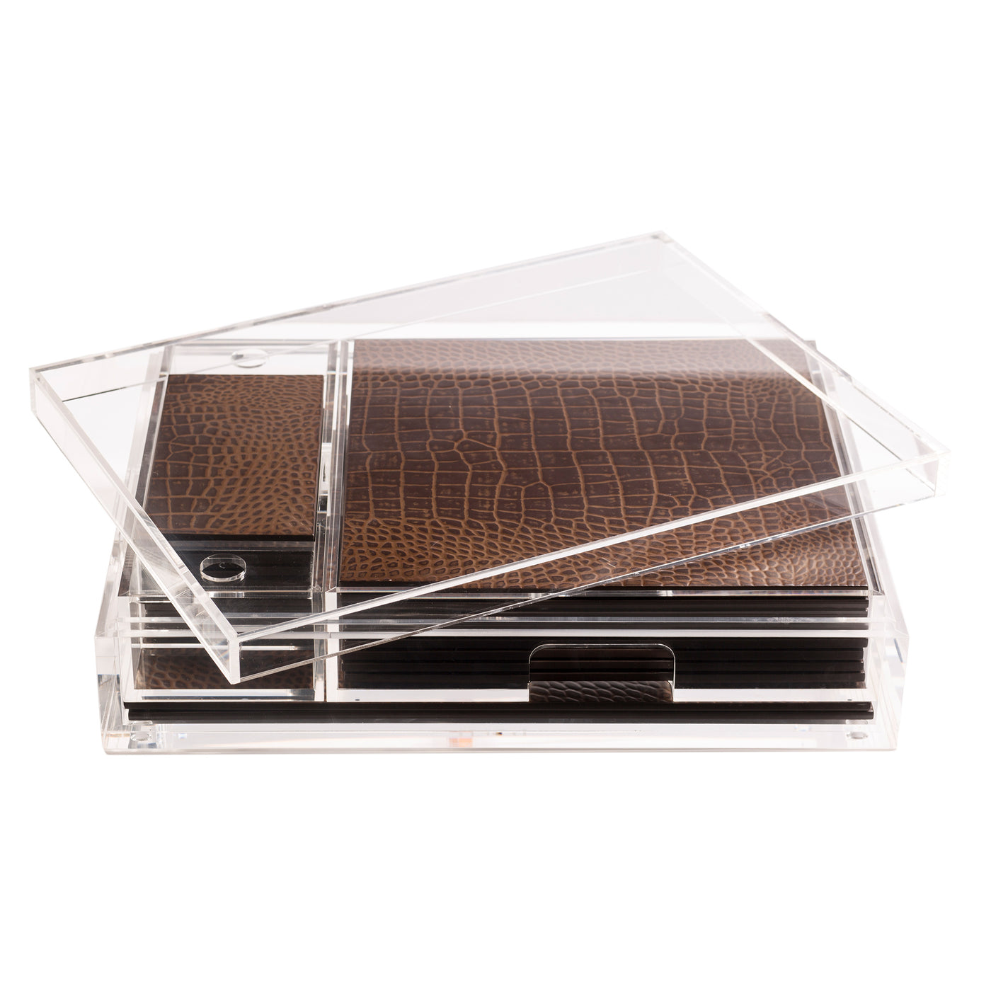 Matbox Clear - Faux Vintage Croc