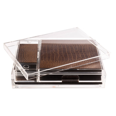 Matbox Clear - Faux Vintage Croc
