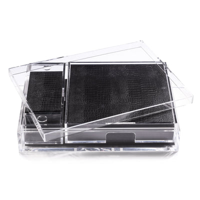Matbox Clear Python Black - Posh Trading Company  - Interior furnishings london