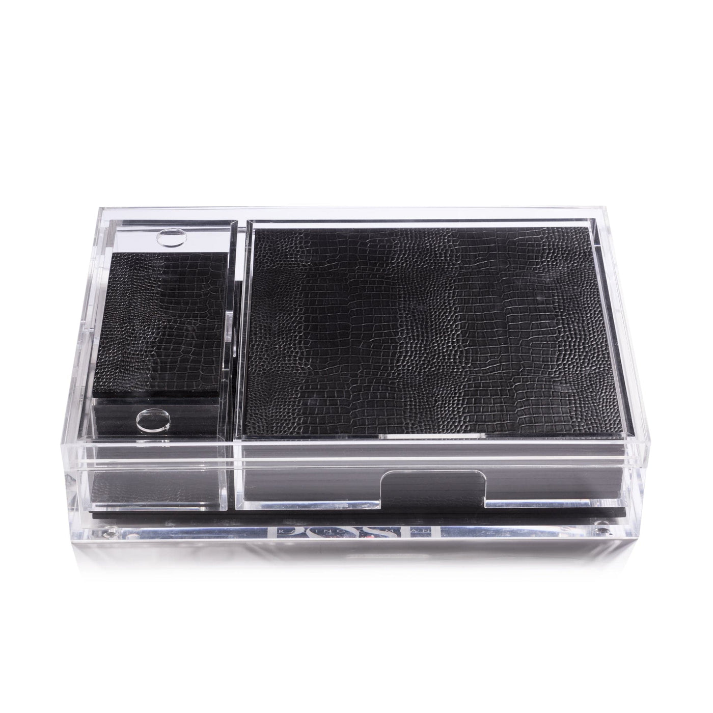 Matbox Clear Python Black - Posh Trading Company  - Interior furnishings london