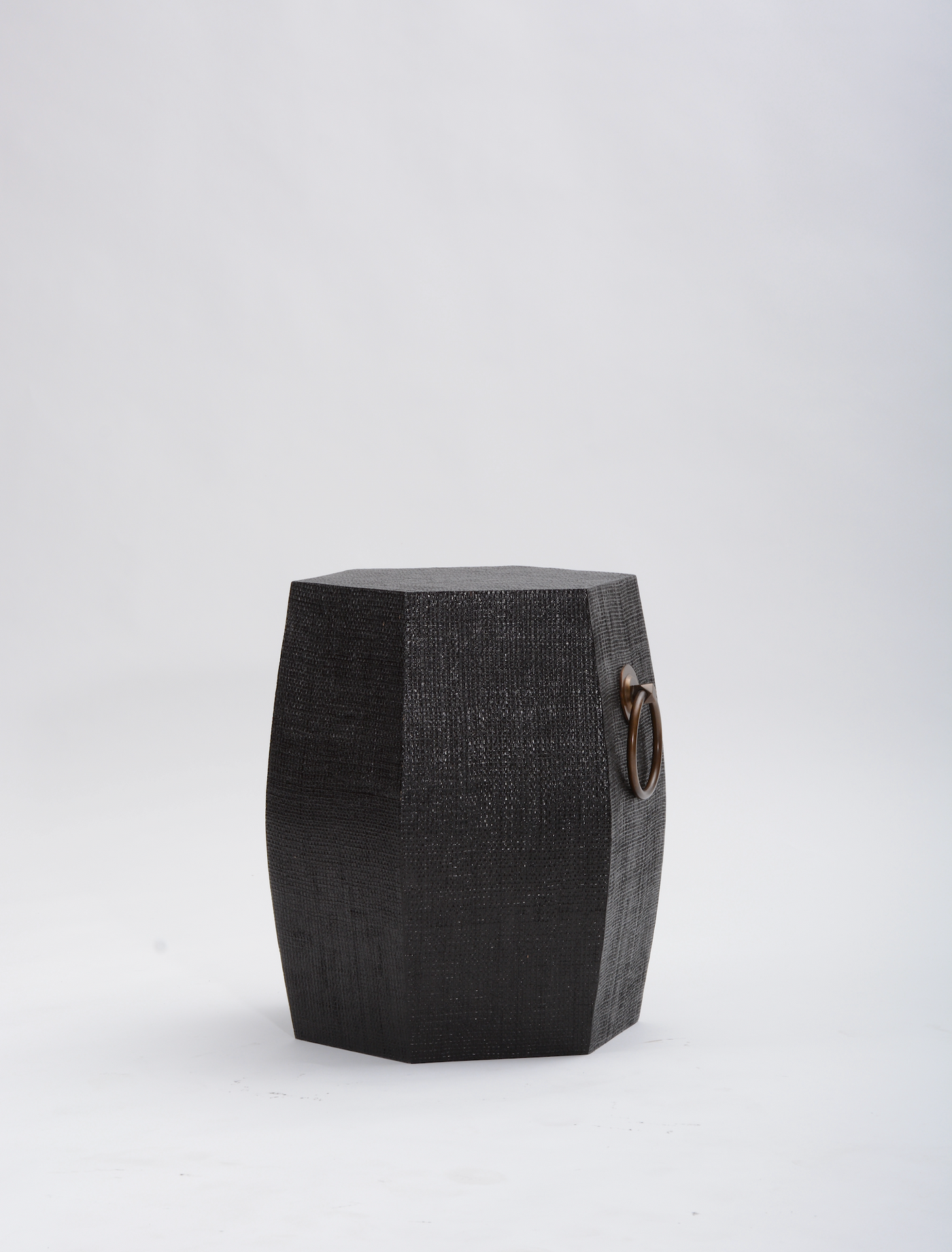 Linen Chinese Stool