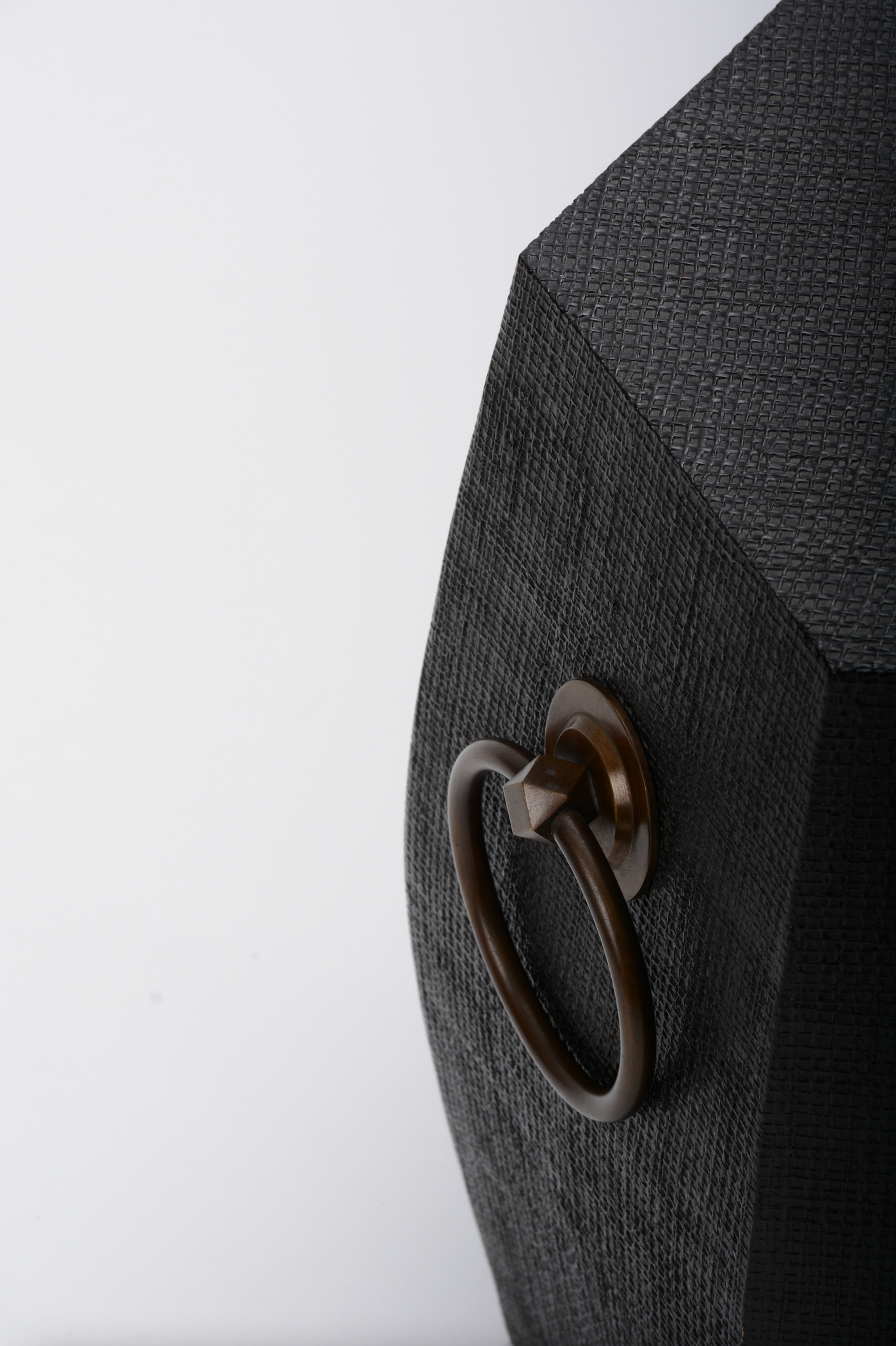 Linen Chinese Stool