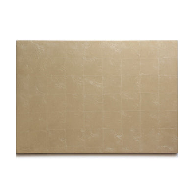 Silver Leaf Chic Matte Serving Mat/ Grand Placemat Champagne - Posh Trading Company  - Interior furnishings london
