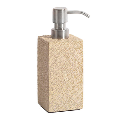 Chelsea Soap Dispenser - Shagreen Natural