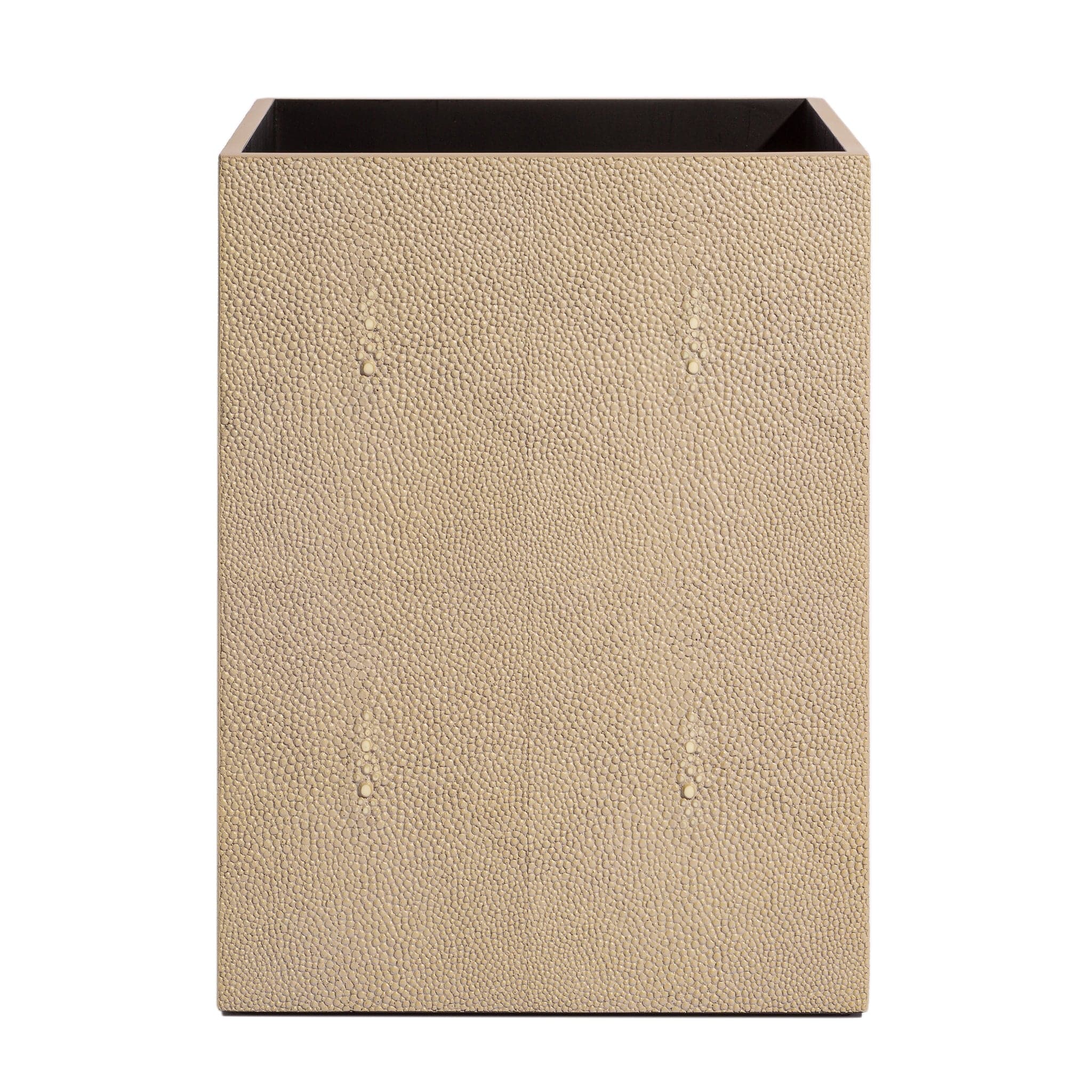 Chelsea Waste Basket - Shagreen Natural