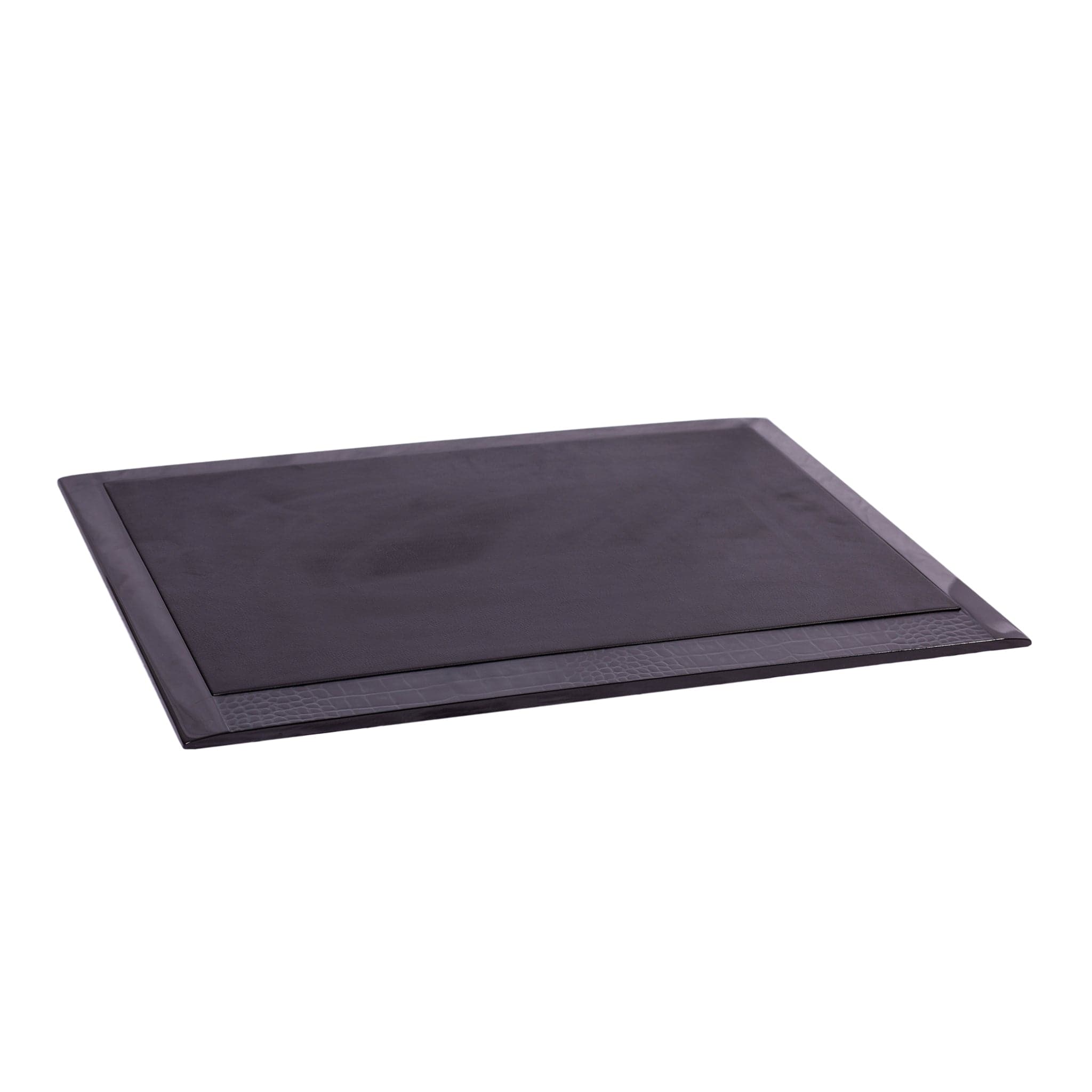 Chelsea Desk Pad Croc Noir